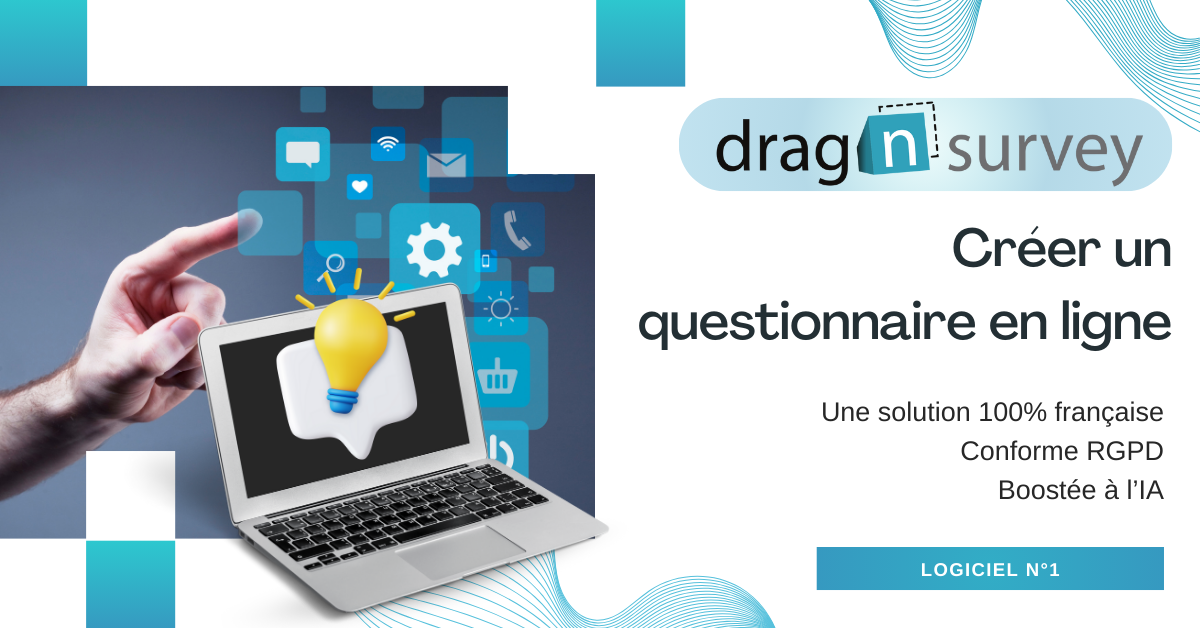 Drag’n Survey is a European online survey platform to create, distribute, and analyze surveys easily — with strong GDPR compliance.